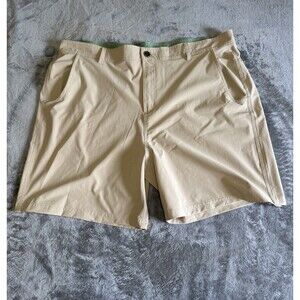 Free Fly Shorts Performance Stretch Beige Khaki Men’s 42